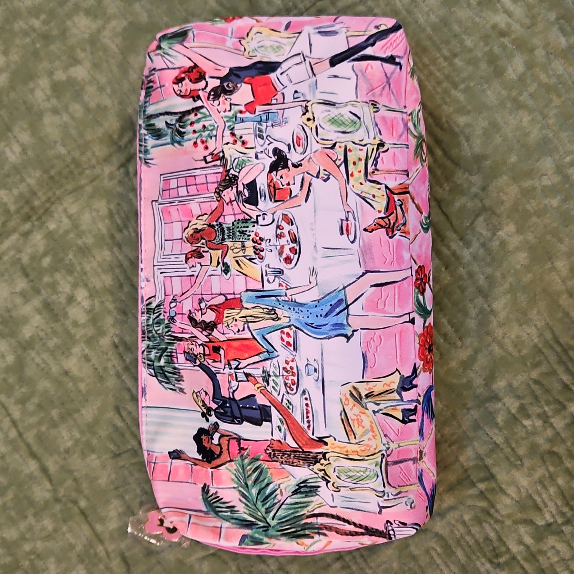Estee Lauder Makeup Pouch Make-Up Bag New Condition Pink Accessories